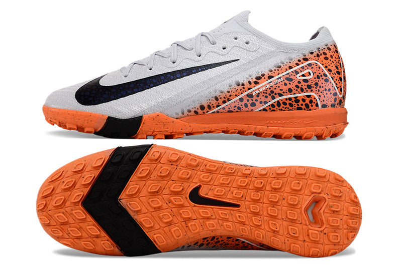 Nike Air Zoom Mercurial Vapor 16 Elite TF - Cinza Laranja