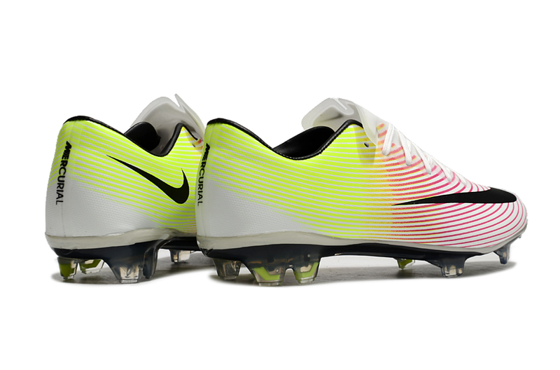 Nike Mercurial Vapor 10 Elite FG - Branco Verde