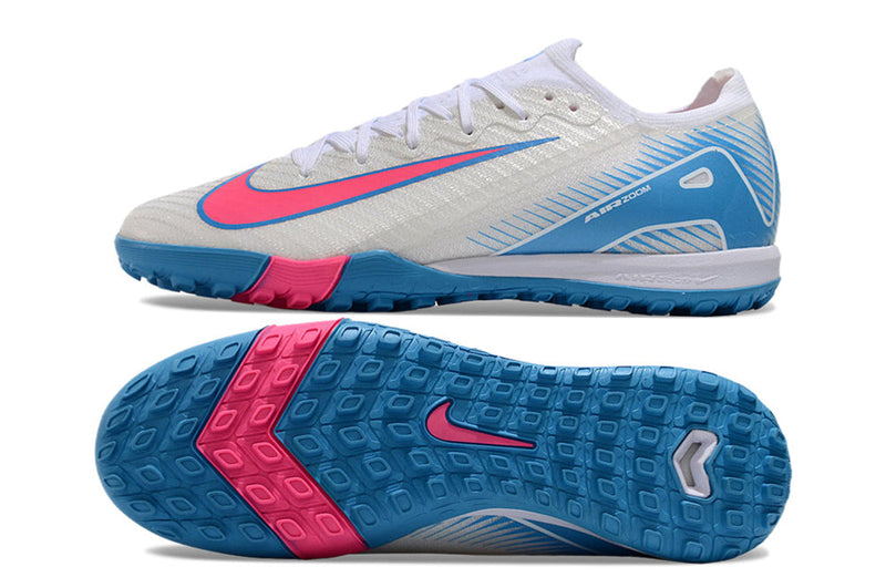 Nike Air Zoom Mercurial Vapor 16 Elite TF - Branco Azul Rosa