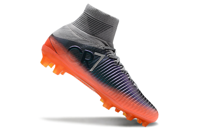 Nike Mercurial Zoom Superfly 5 Elite FG - Cinza Laranja