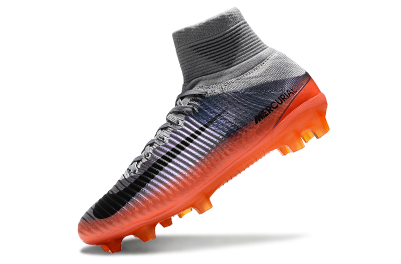 Nike Mercurial Zoom Superfly 5 Elite FG - Cinza Laranja