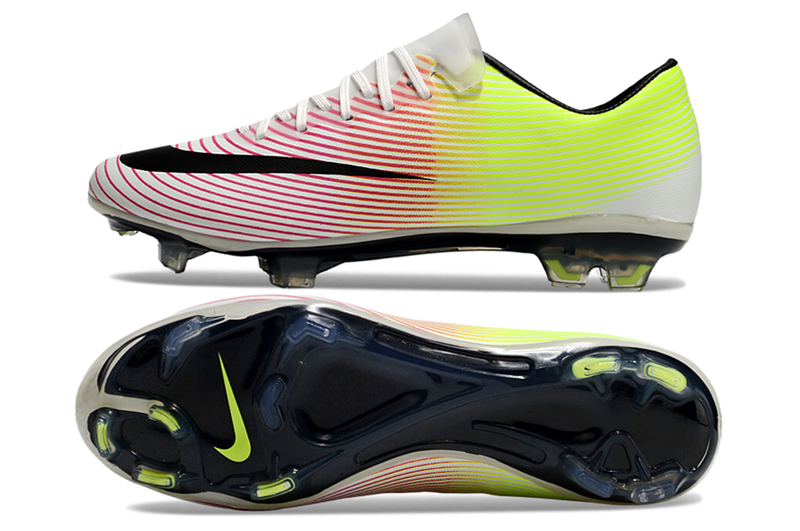 Nike Mercurial Vapor 10 Elite FG - Branco Verde