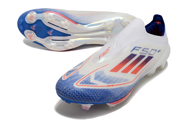 Adidas F50 Elite + FG - Branco Azul