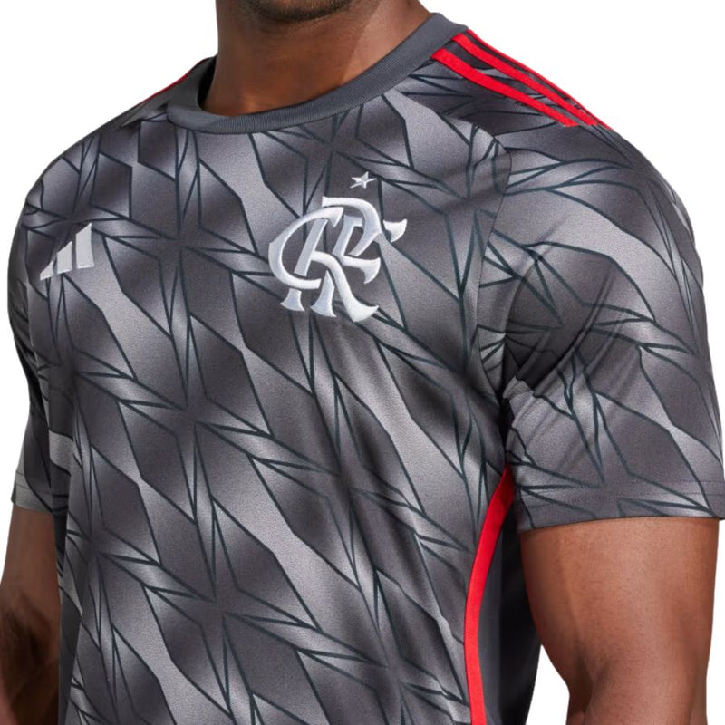 Camisa FlamengoTerceiro Uniforme 24/25 - Adidas Torcedor Masculino