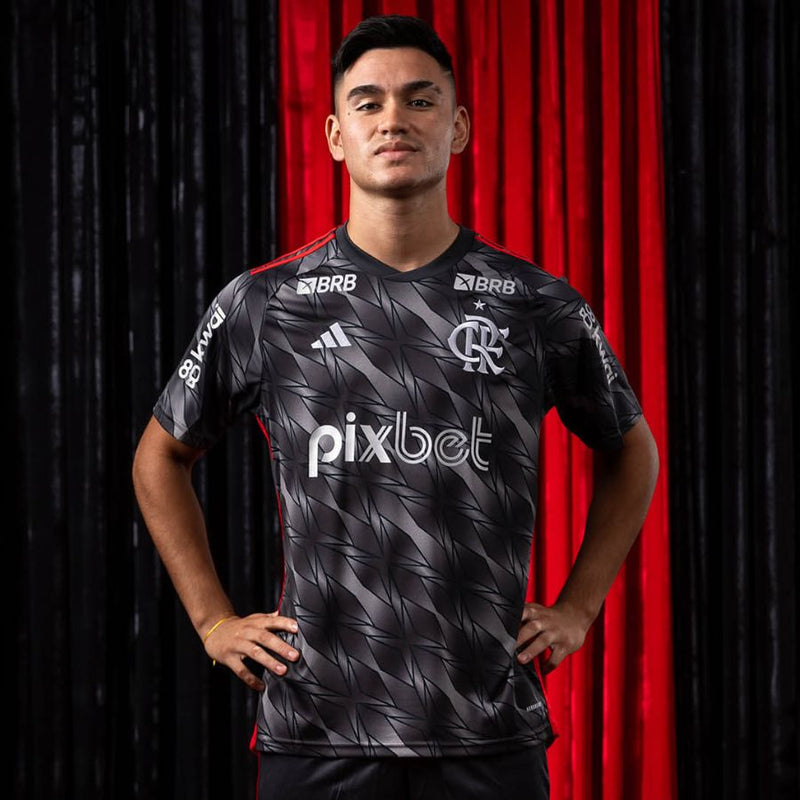 Camisa FlamengoTerceiro Uniforme 24/25 - Adidas Torcedor Masculino