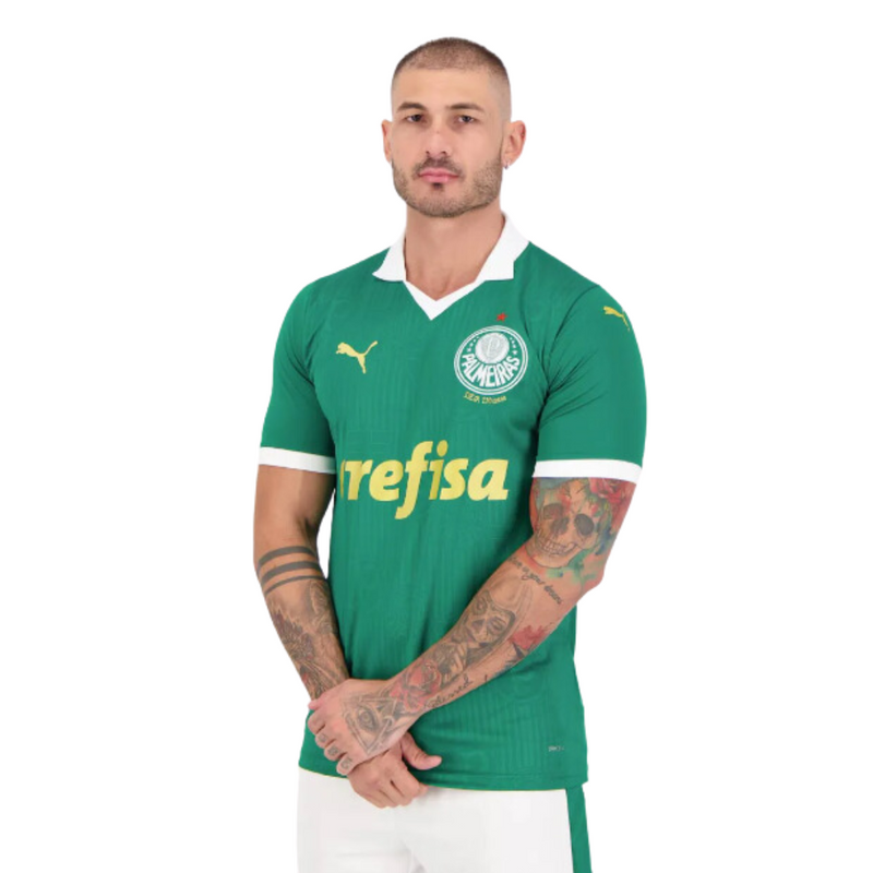 Camisa Palmeiras Titular 24/25 - Puma Torcedor Masculina