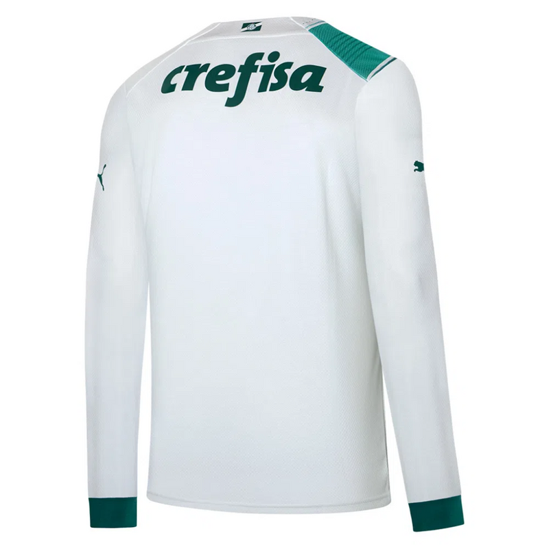 Camisa Manga Longa Palmeiras Away 23/24 - Puma Torcedor Masculina - Verde