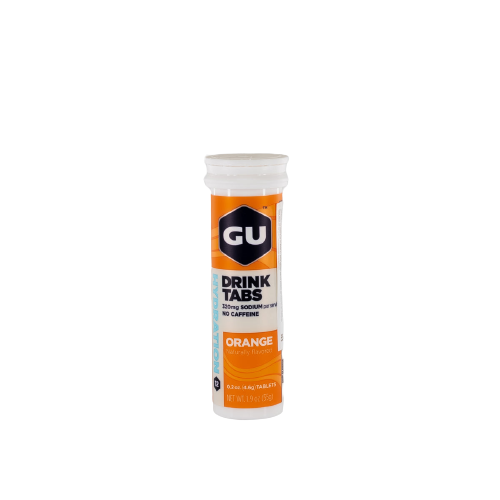 GU Energy tabs - Efervescente - Laranja - Tubo c/ 12 und