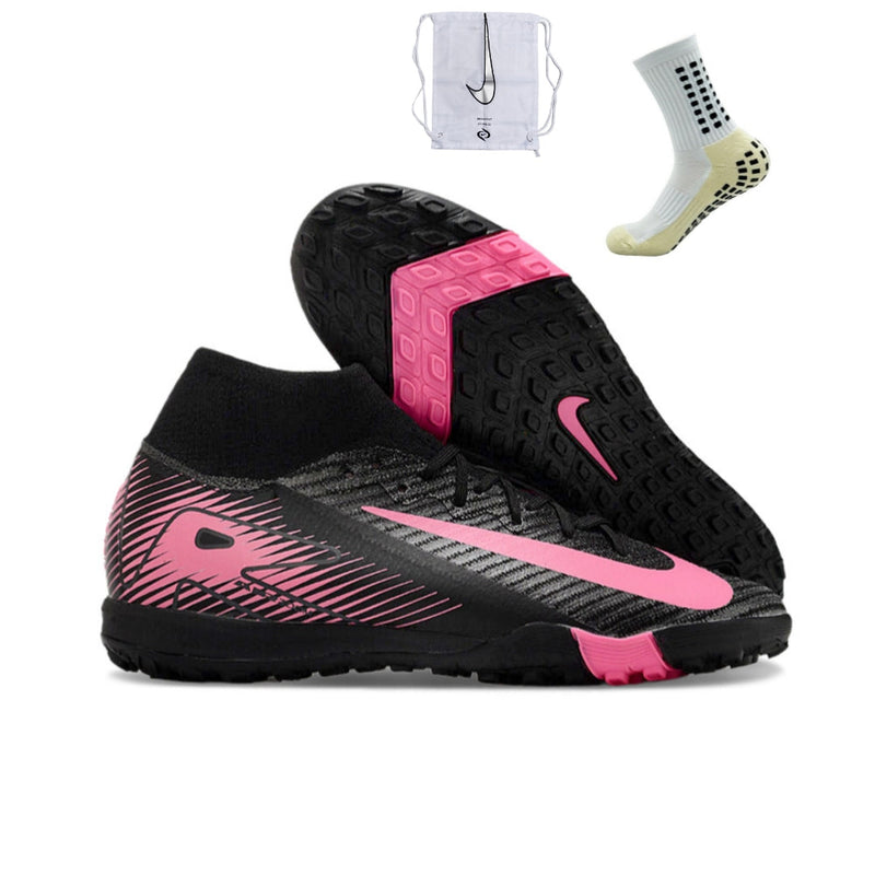 Nike Air Zoom Superfly 10 Society Elite TF - Preto Rosa