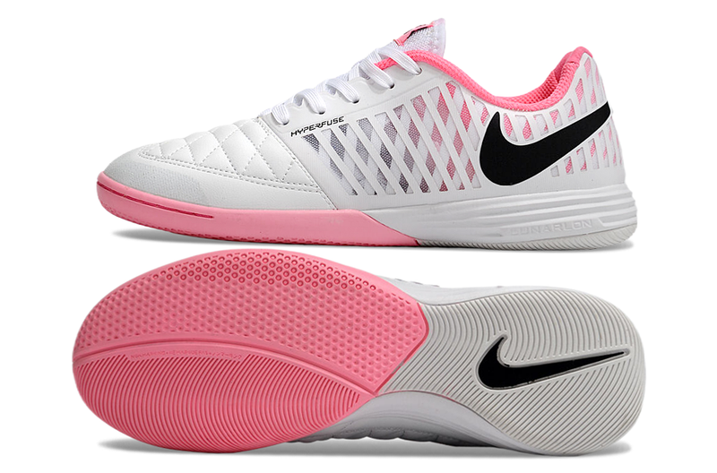 Nike Lunar Gato II Futsal - Branco Rosa