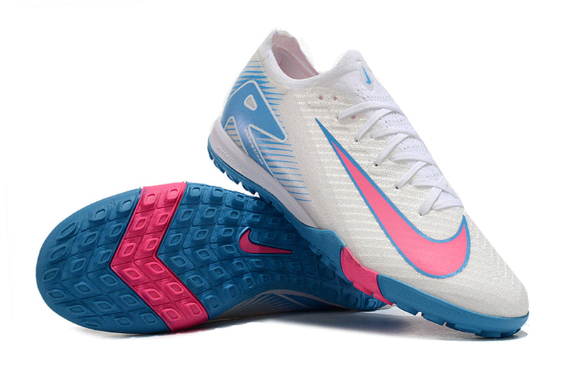 Nike Air Zoom Mercurial Vapor 16 Elite TF - Branco Azul Rosa